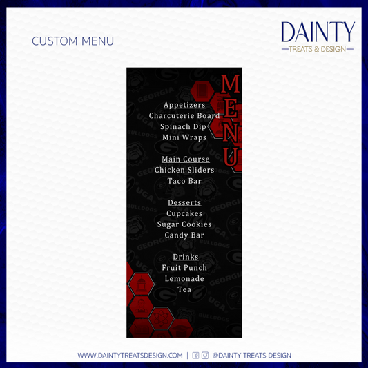 Menu Design