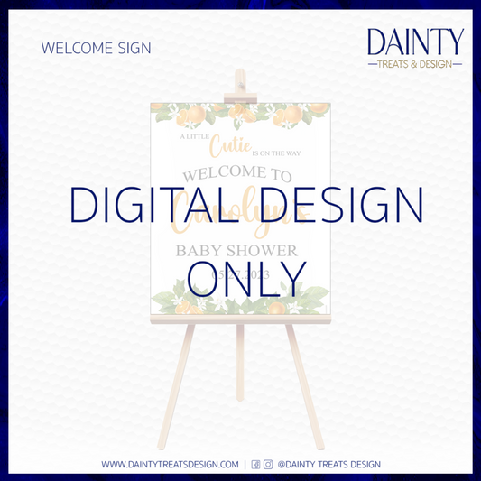 Welcome Sign Design