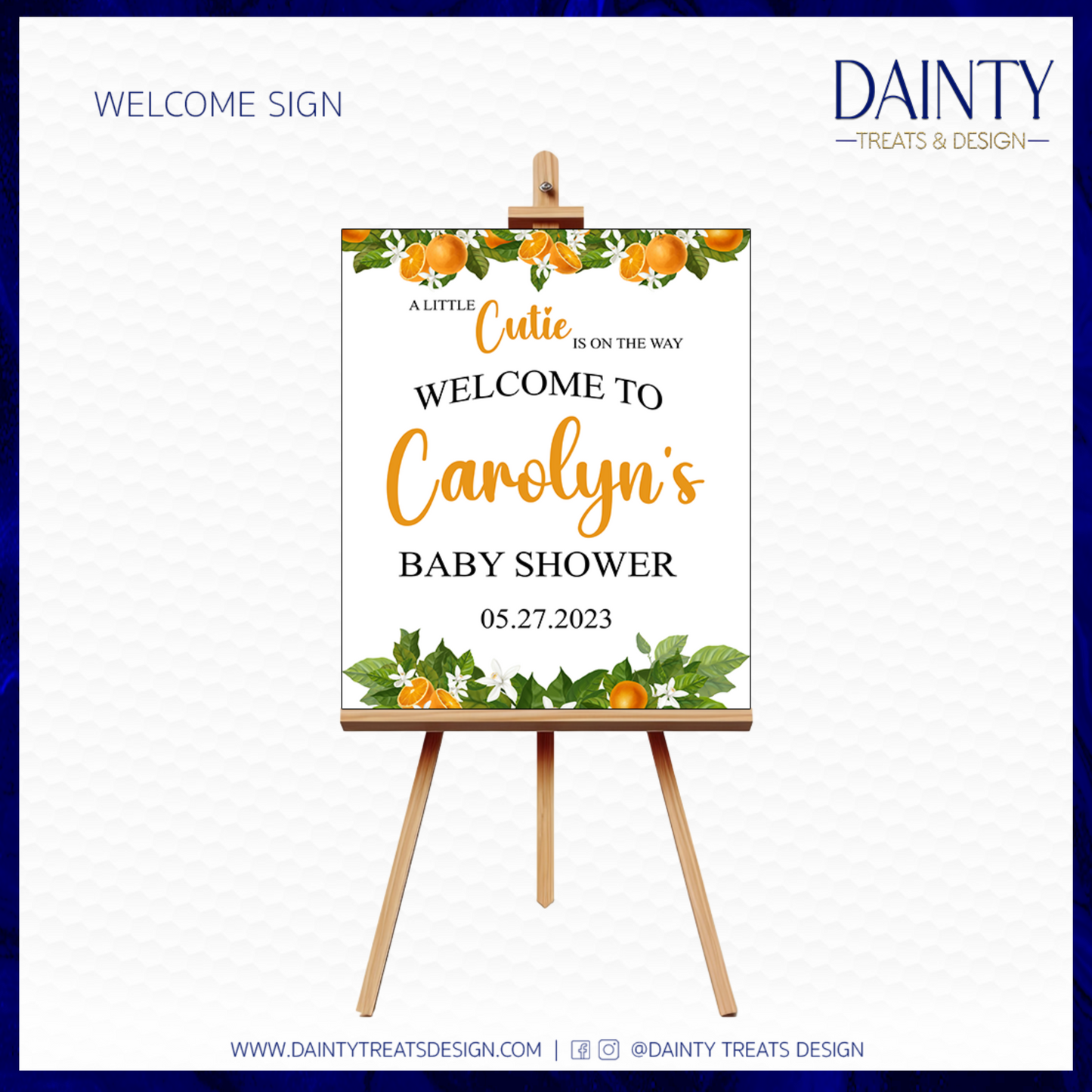 Welcome Sign Design