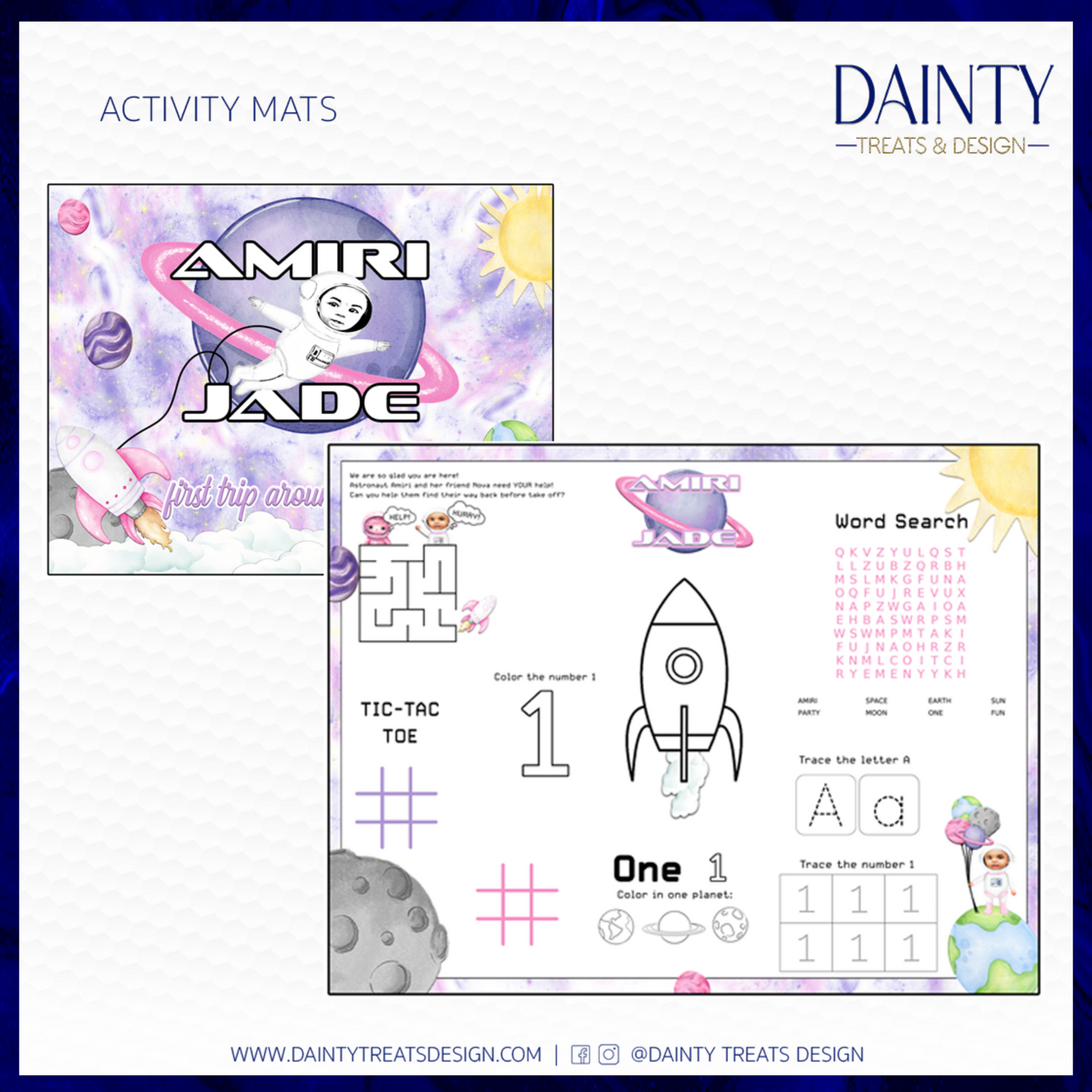 Activity/Placemat Design